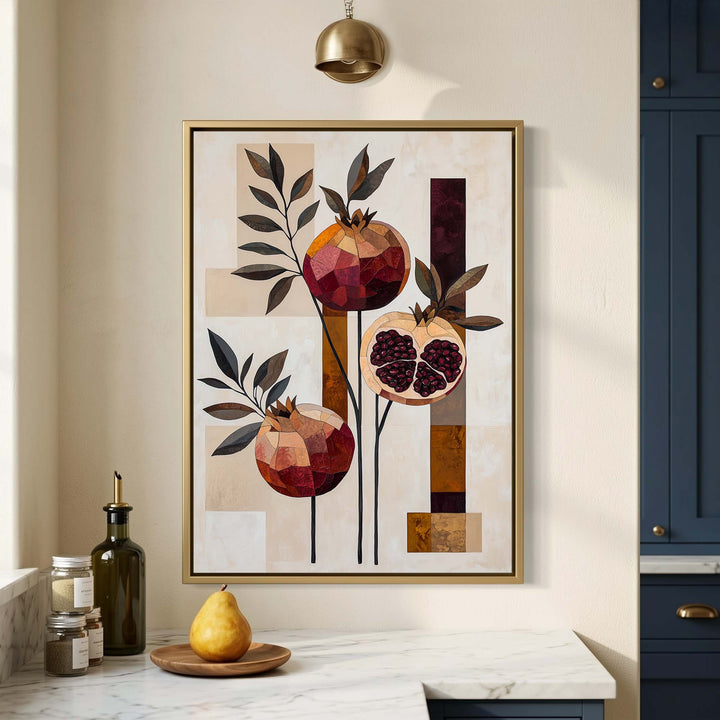 Pomegranate Harvest Print Wall Art Moncasso
