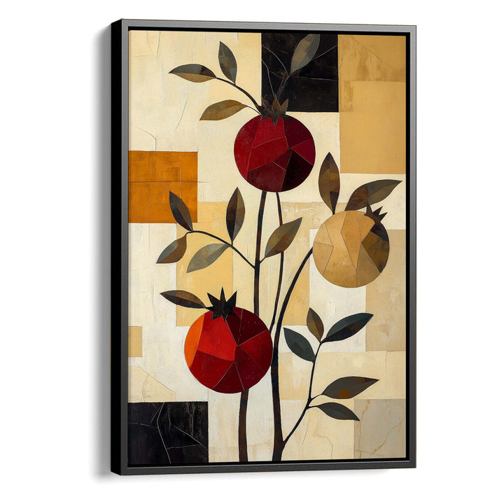 Pomegranate Trio Print Wall Art Moncasso