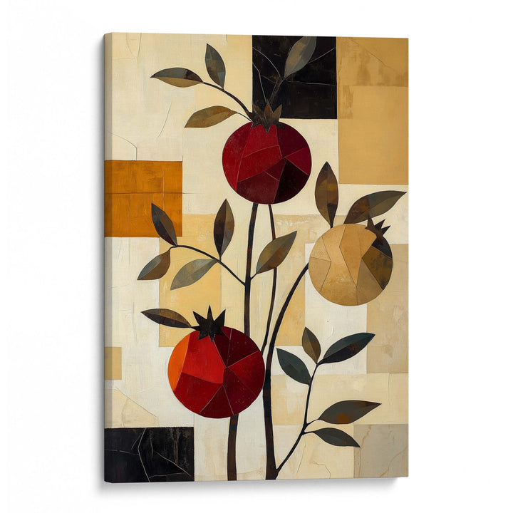 Pomegranate Trio Print Wall Art Moncasso