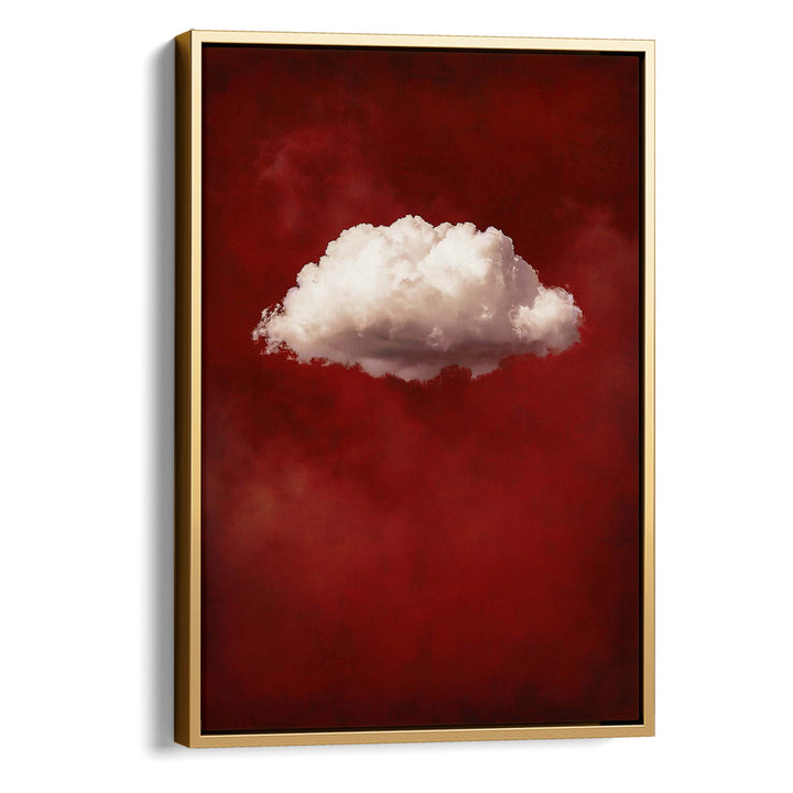 Red Cloud No2 Print Wall Art Moncasso