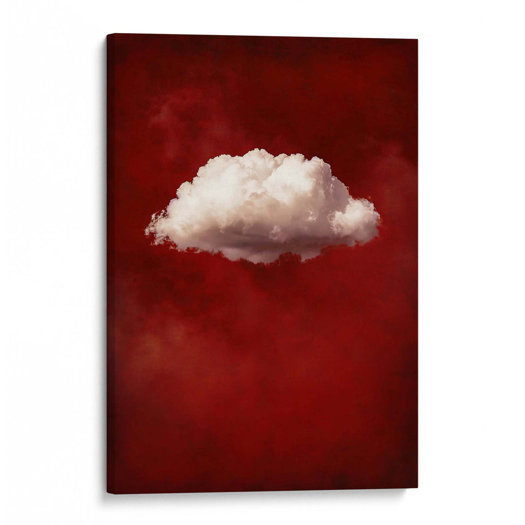 Red Cloud No2 Print Wall Art Moncasso