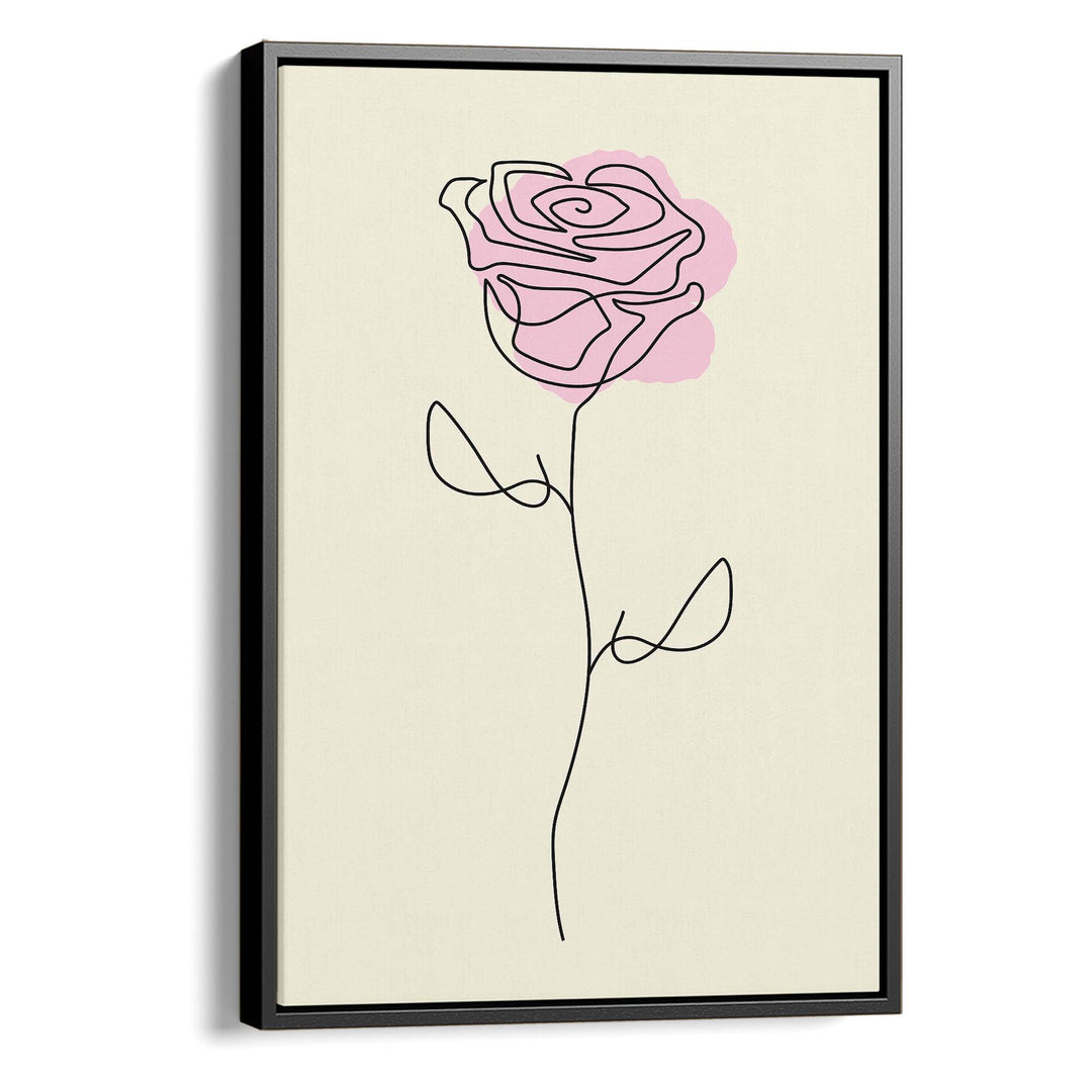 Rose Line Print