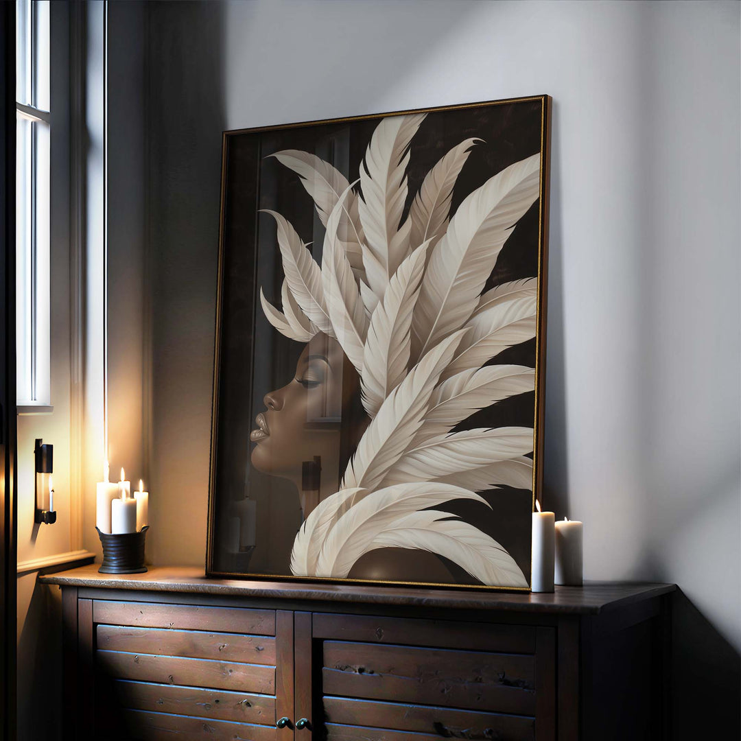 Royal Grace Print Wall Art Moncasso