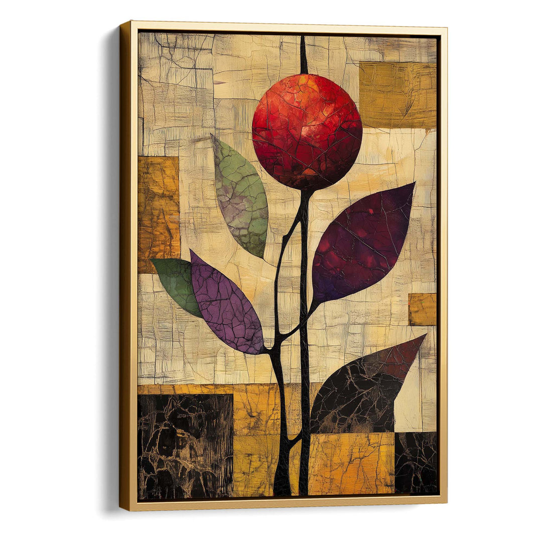 Ruby Pomegranate Print Wall Art Moncasso