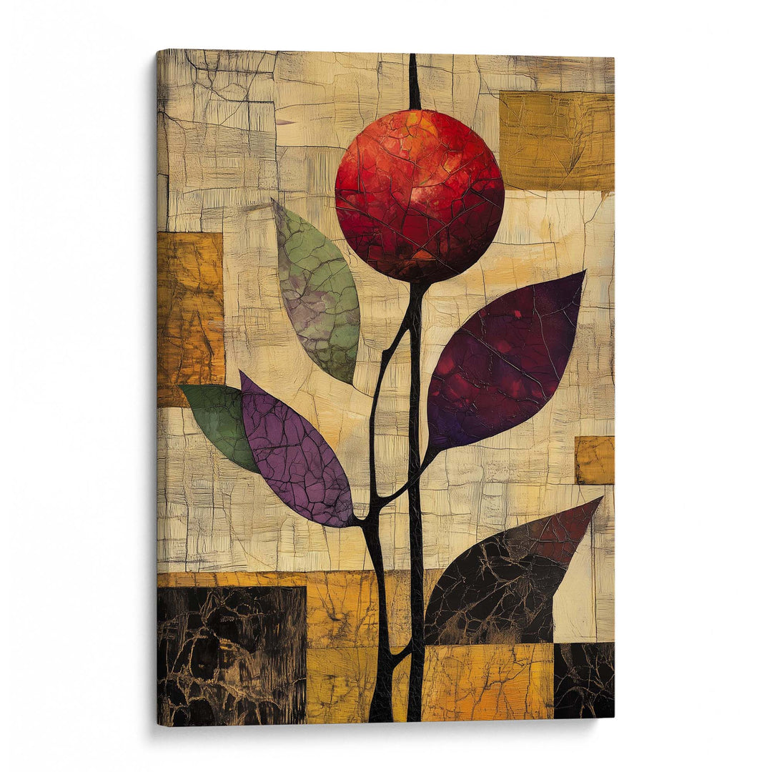 Ruby Pomegranate Print Wall Art Moncasso
