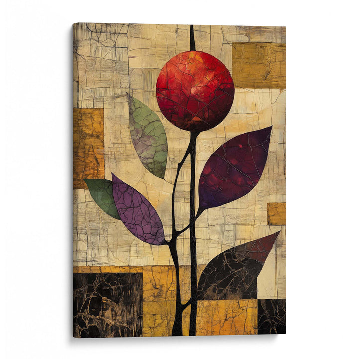 Ruby Pomegranate Print Wall Art Moncasso