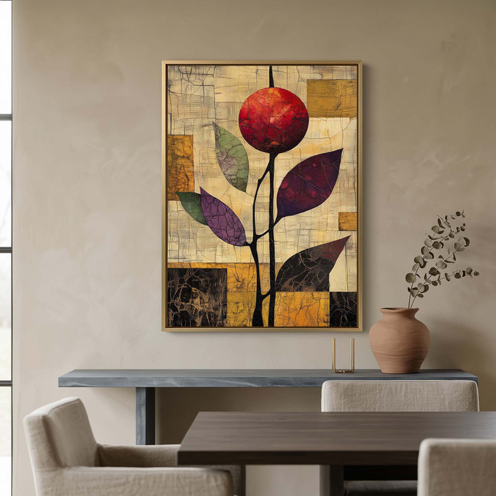 Ruby Pomegranate Print Wall Art Moncasso