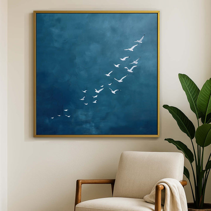 Ocean Rise Print Wall Art Moncasso