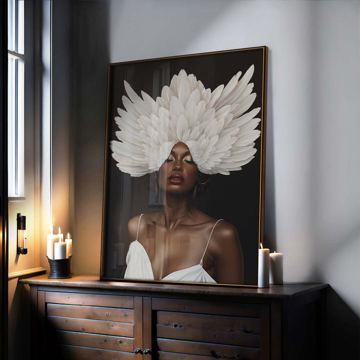 Noir Serenity Print Wall Art Moncasso