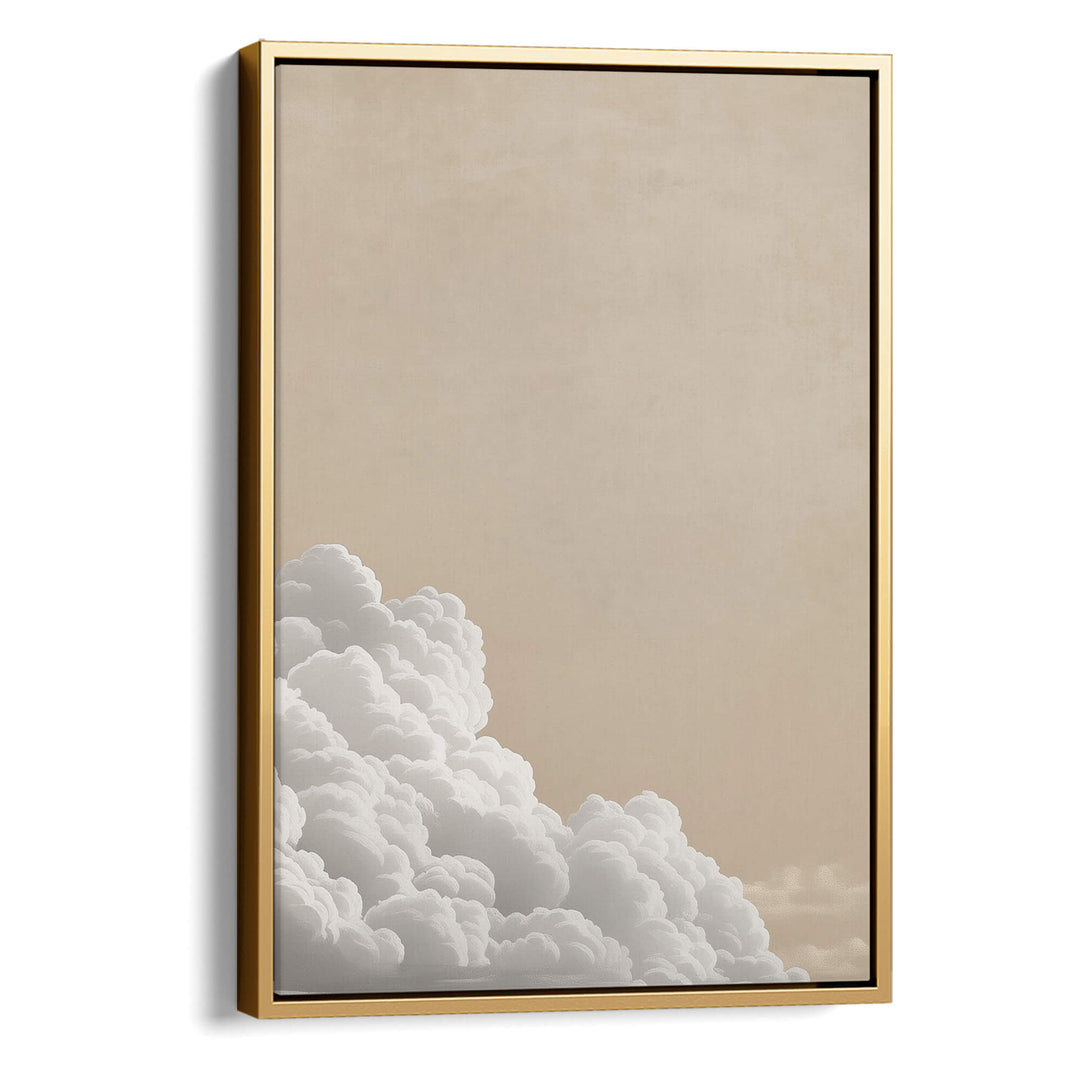 Soft Billowing Cloud Print Wall Art Moncasso