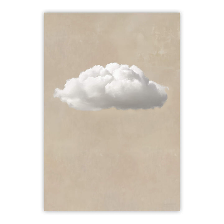 Soft Cloud No2 Print Wall Art Moncasso