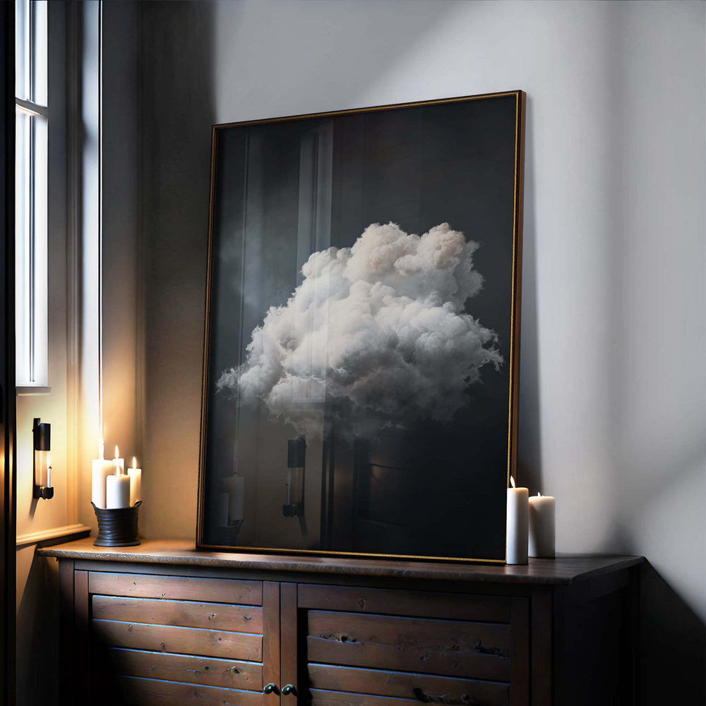 Stormy Cloud No2 Print Wall Art Moncasso