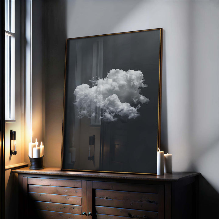 Stormy Cloud No3 Print Wall Art Moncasso