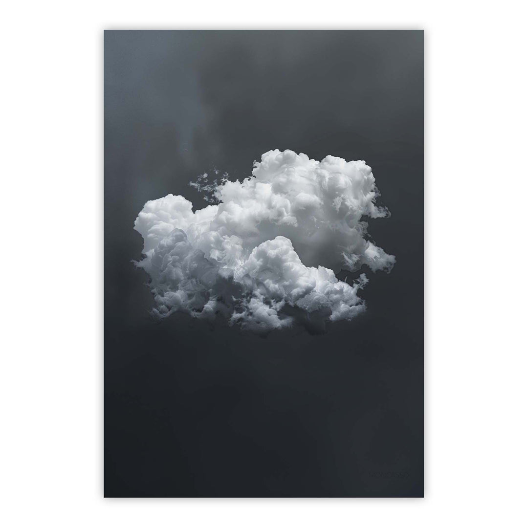 Stormy Cloud No3 Print Wall Art Moncasso