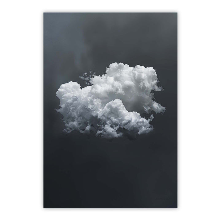 Stormy Cloud No3 Print Wall Art Moncasso