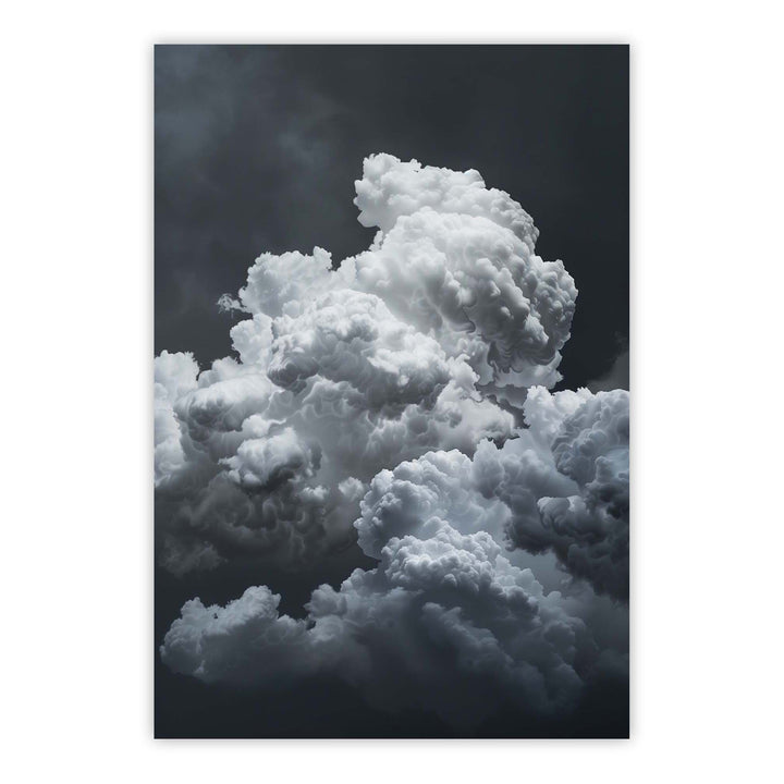 Stormy Cloud No1 Print Wall Art Moncasso