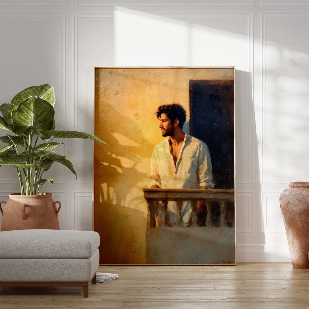 The Silence Print Wall Art Moncasso