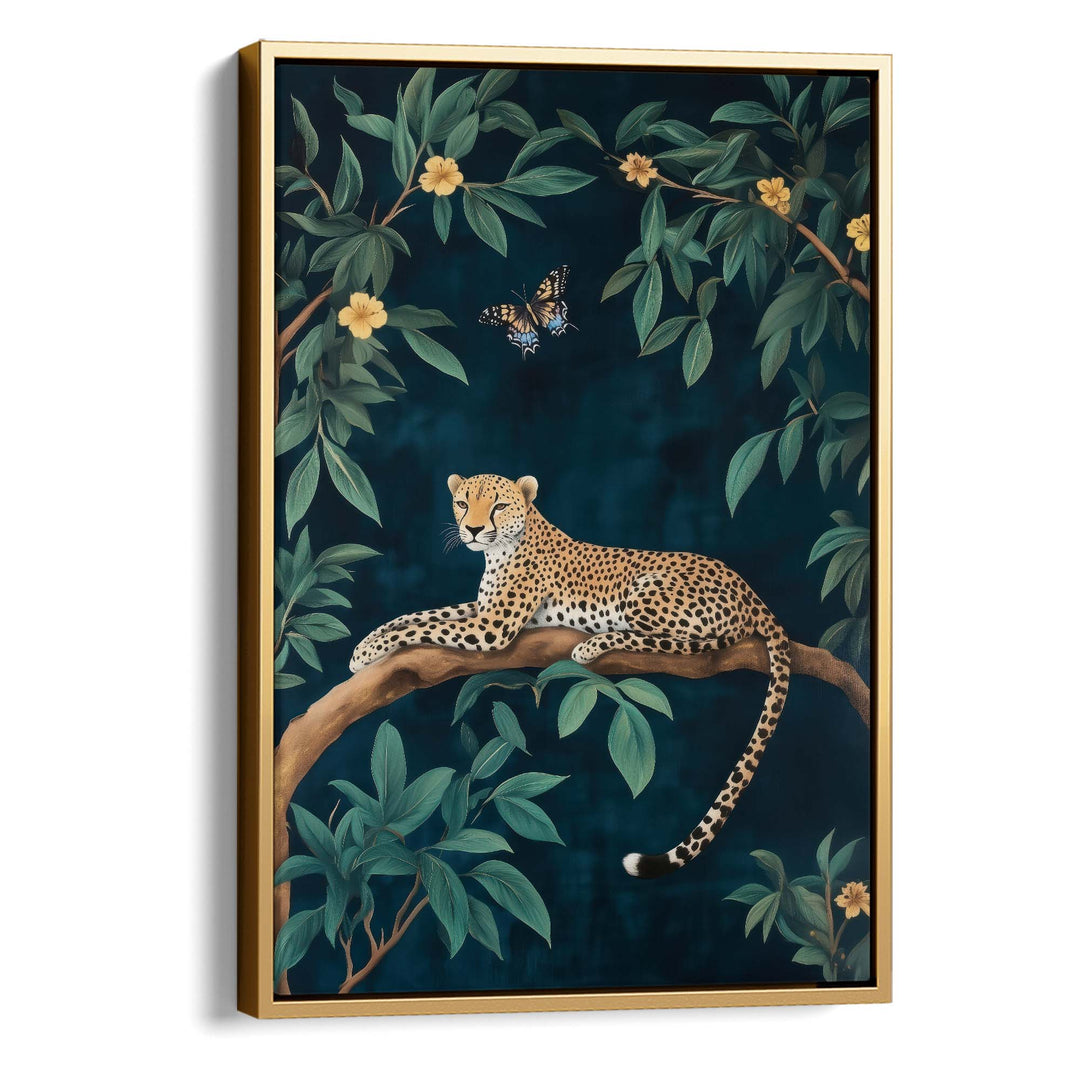 The Velvet Leopard Print Wall Art Moncasso