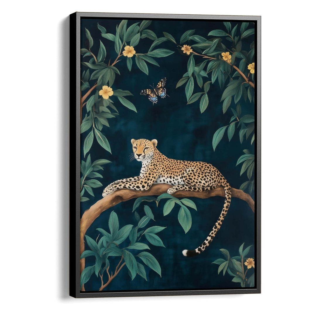 The Velvet Leopard Print Wall Art Moncasso