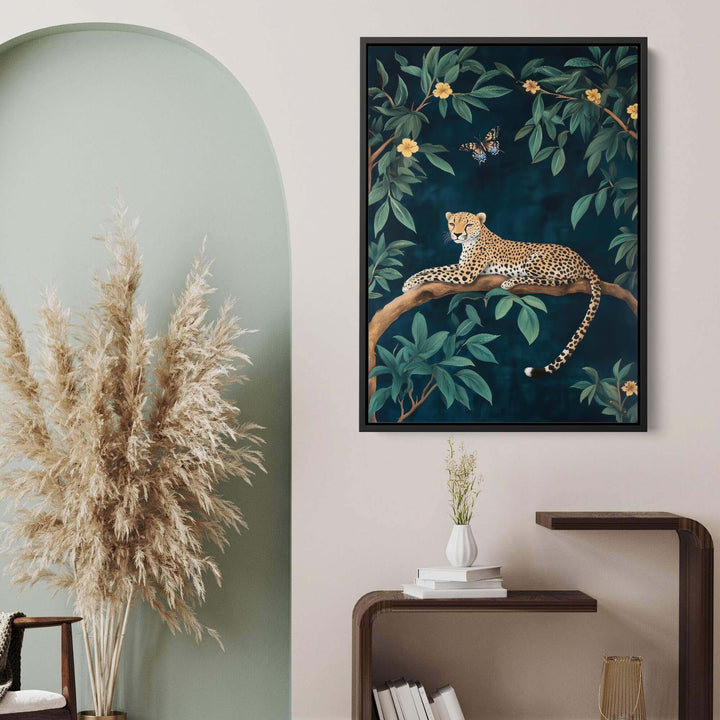 The Velvet Leopard Print Wall Art Moncasso