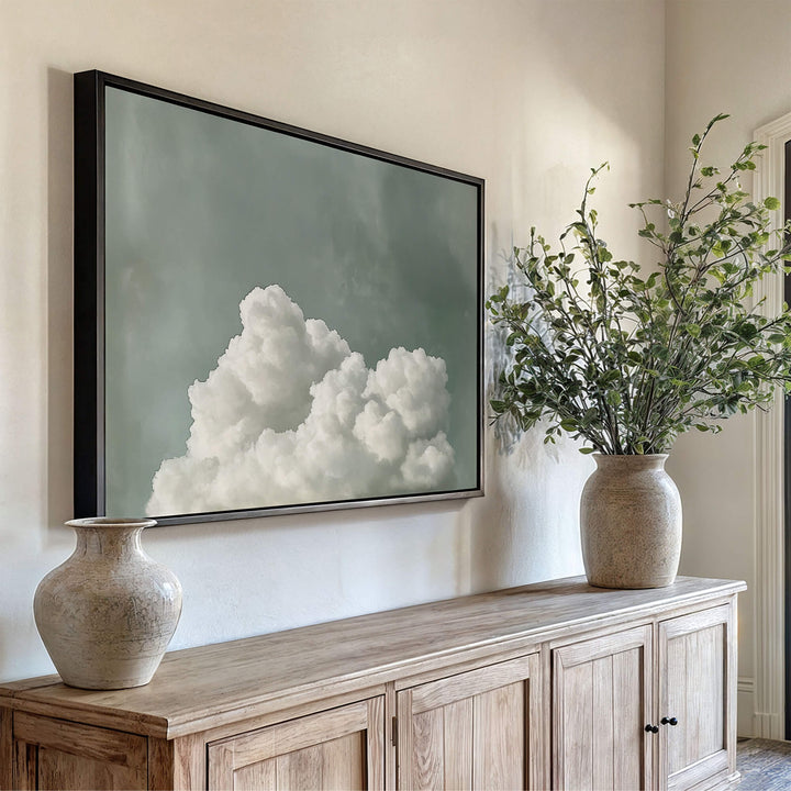 Tranquil Cloud Print Wall Art Moncasso