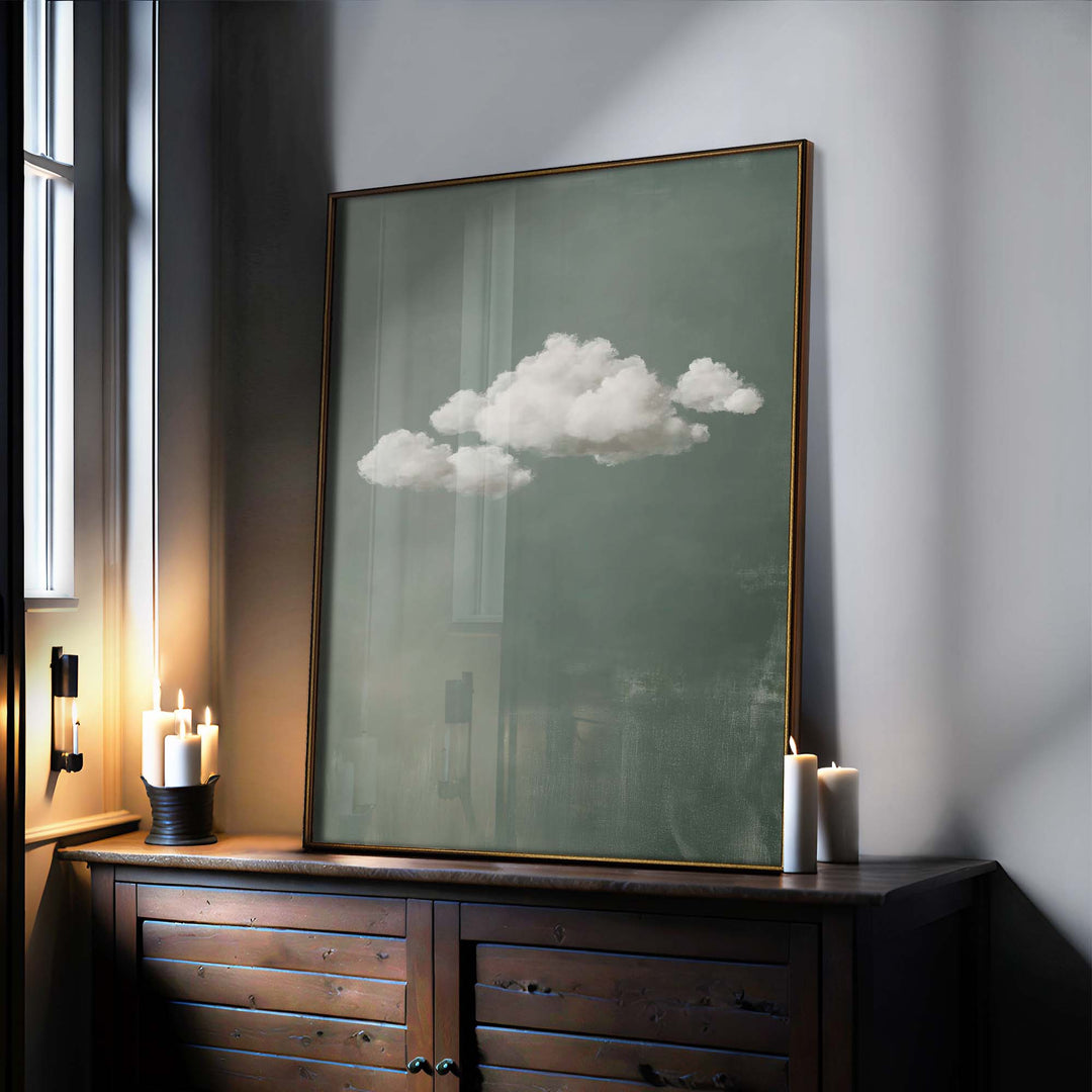 Tranquil Cloud No2 Print Wall Art Moncasso