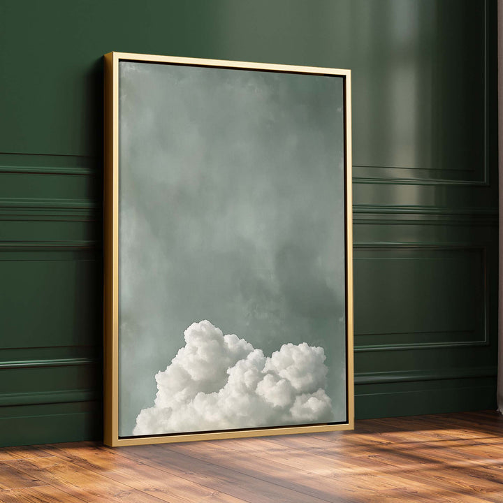 Tranquil Fluffy Cloud Print Wall Art Moncasso