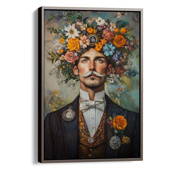 Victorian Gentleman No2 Print Wall Art Moncasso