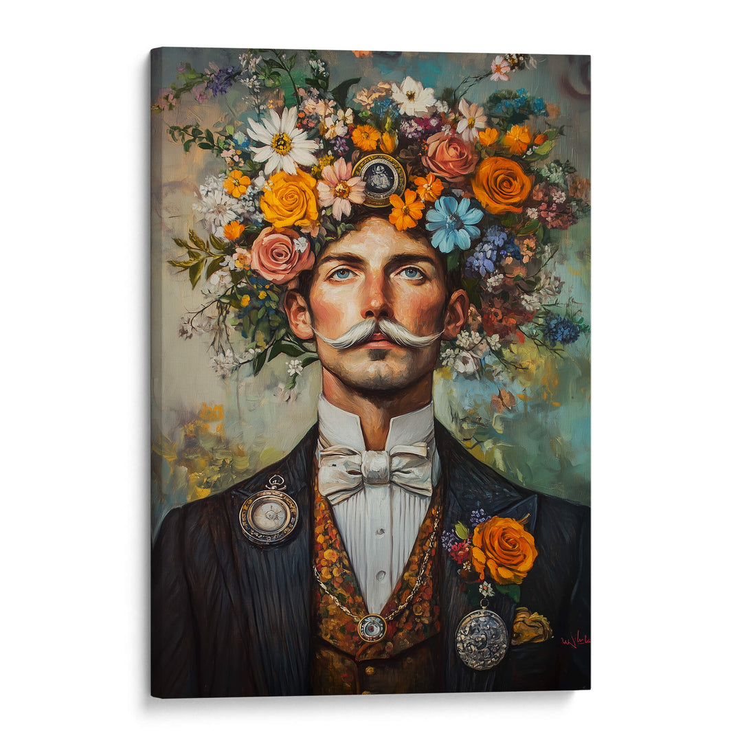 Victorian Gentleman No2 Print Wall Art Moncasso