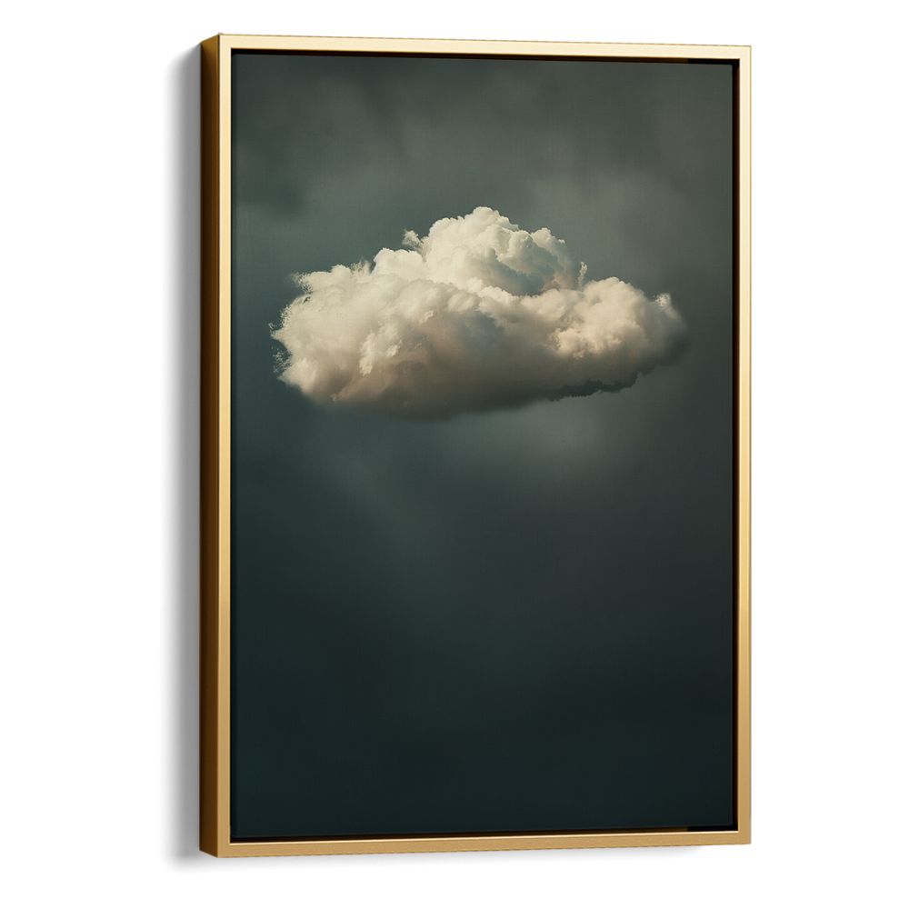 Vintage Cloud Print Wall Art Moncasso