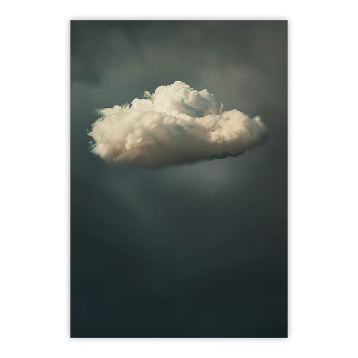 Vintage Cloud Print Wall Art Moncasso