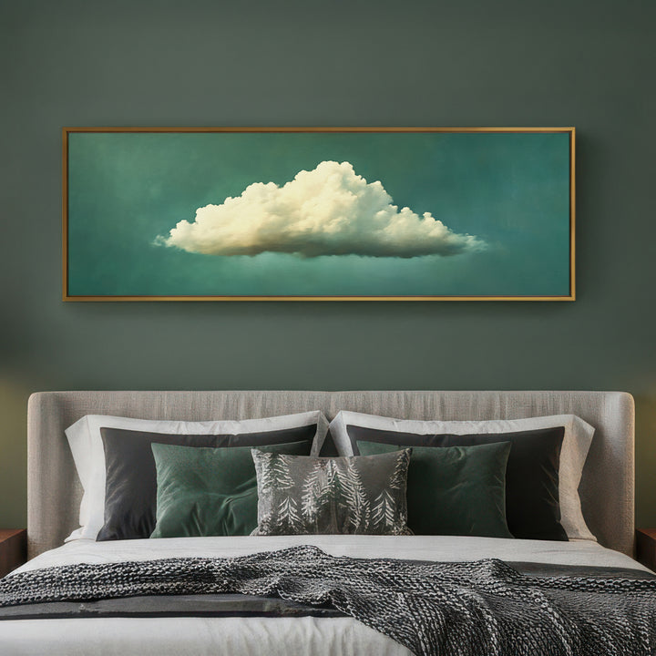 Vintage Cloud No4 Print Wall Art Moncasso
