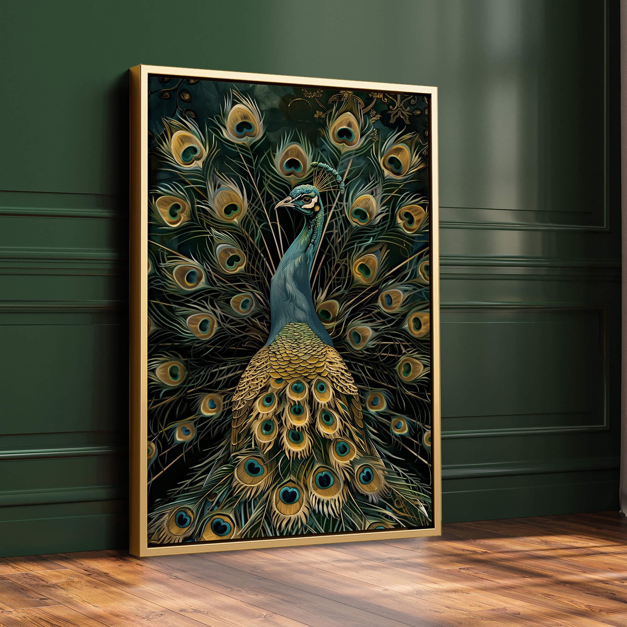 Set of 3 Sage Green Wall Art Prints, Mid Century Print, Sage
