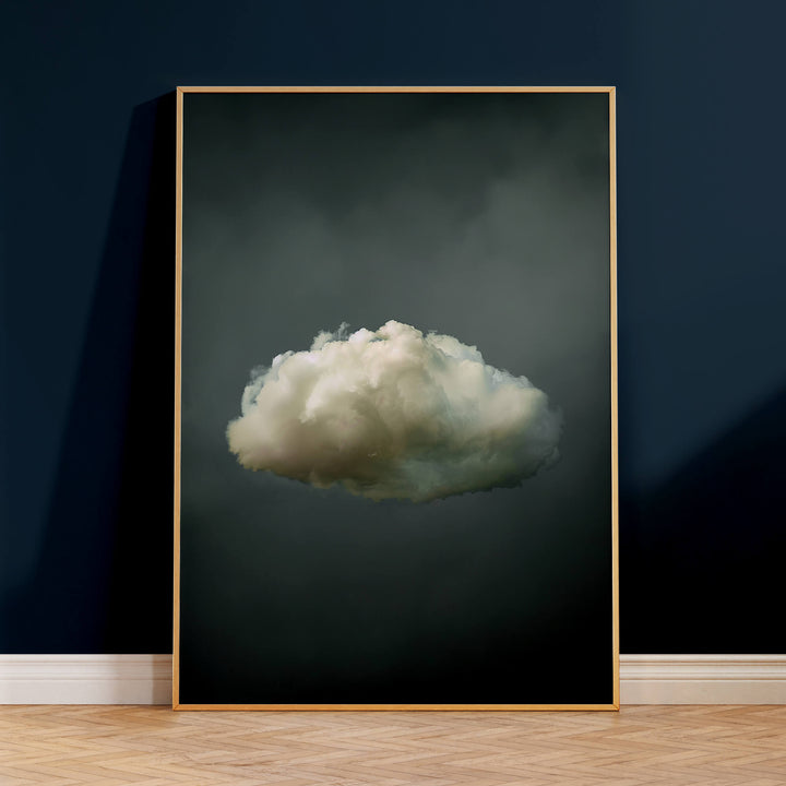 Vintage Cloud No3 Print Wall Art Moncasso