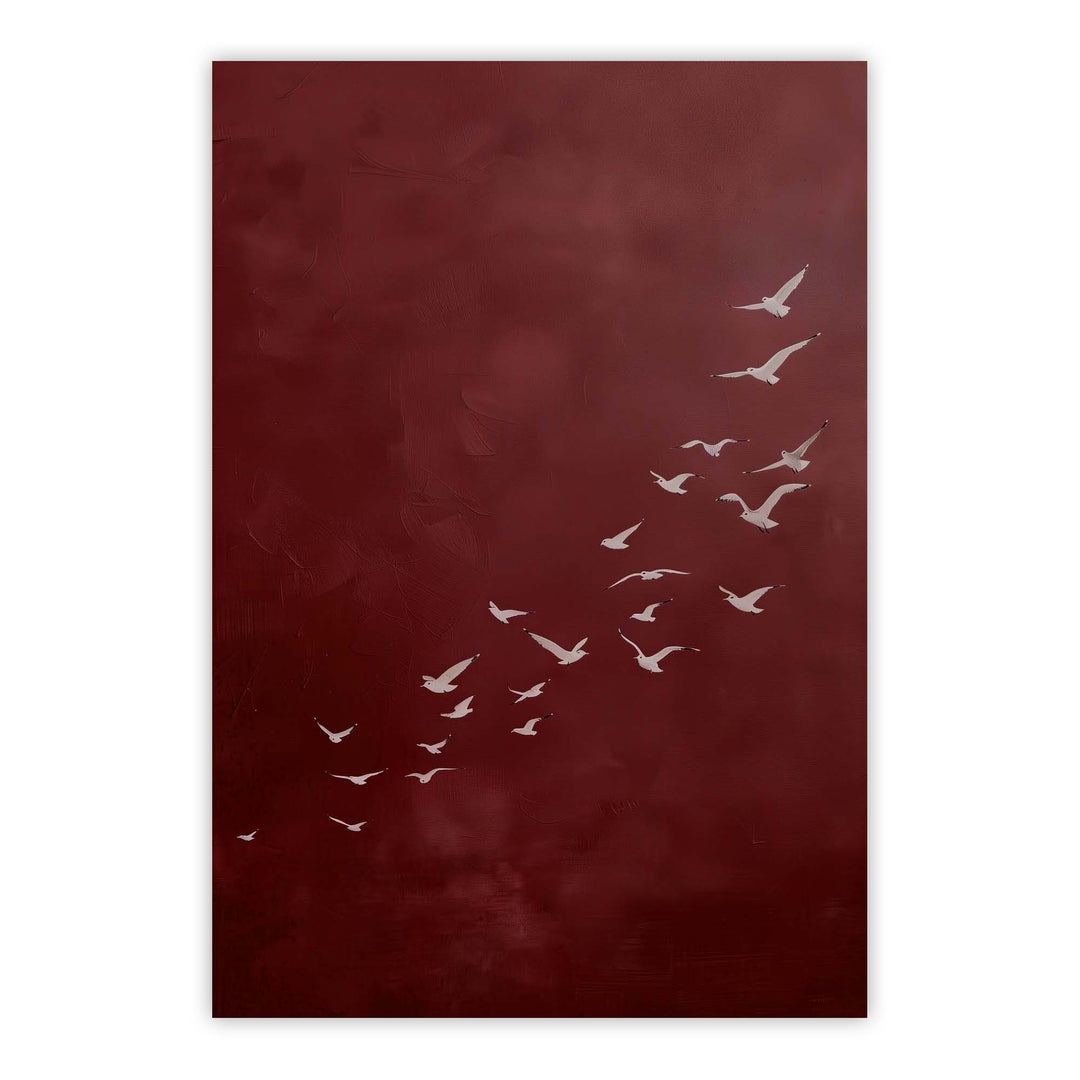Dance of Wings Print Wall Art Moncasso
