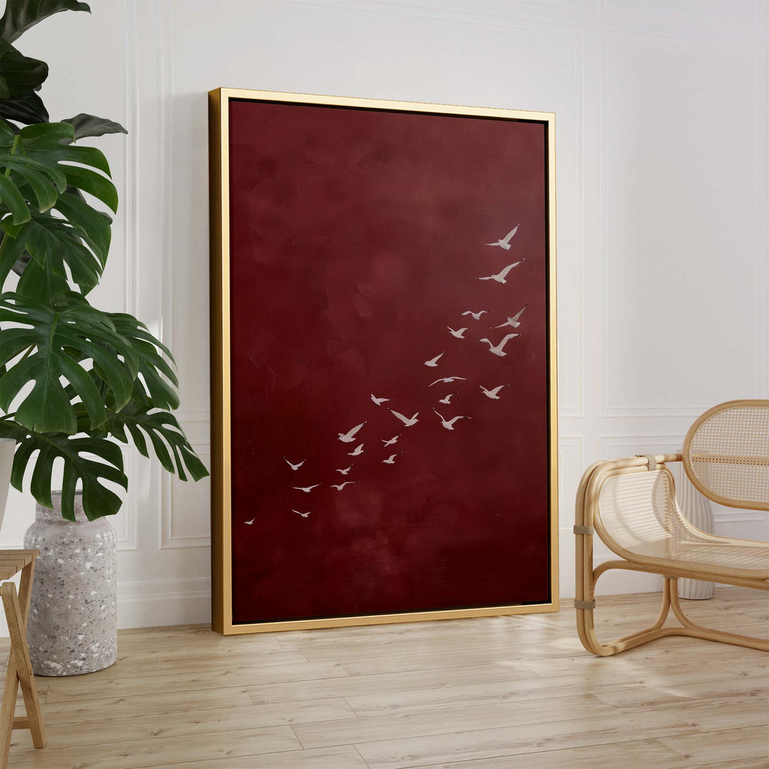 Dance of Wings Print Wall Art Moncasso