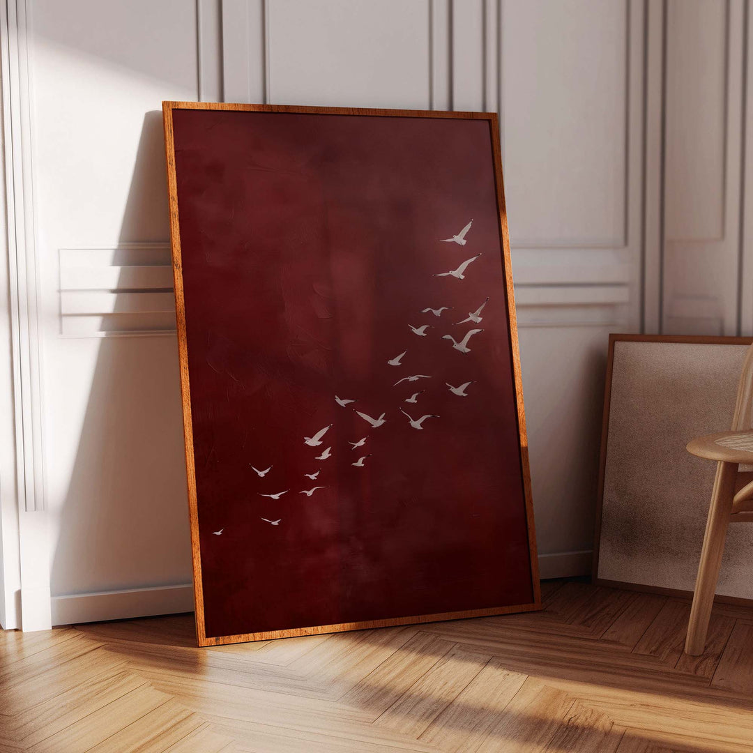 Dance of Wings Print Wall Art Moncasso