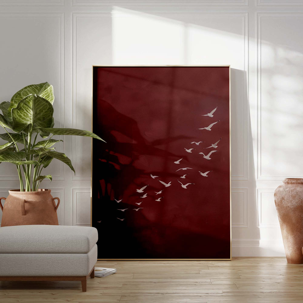 Dance of Wings Print Wall Art Moncasso