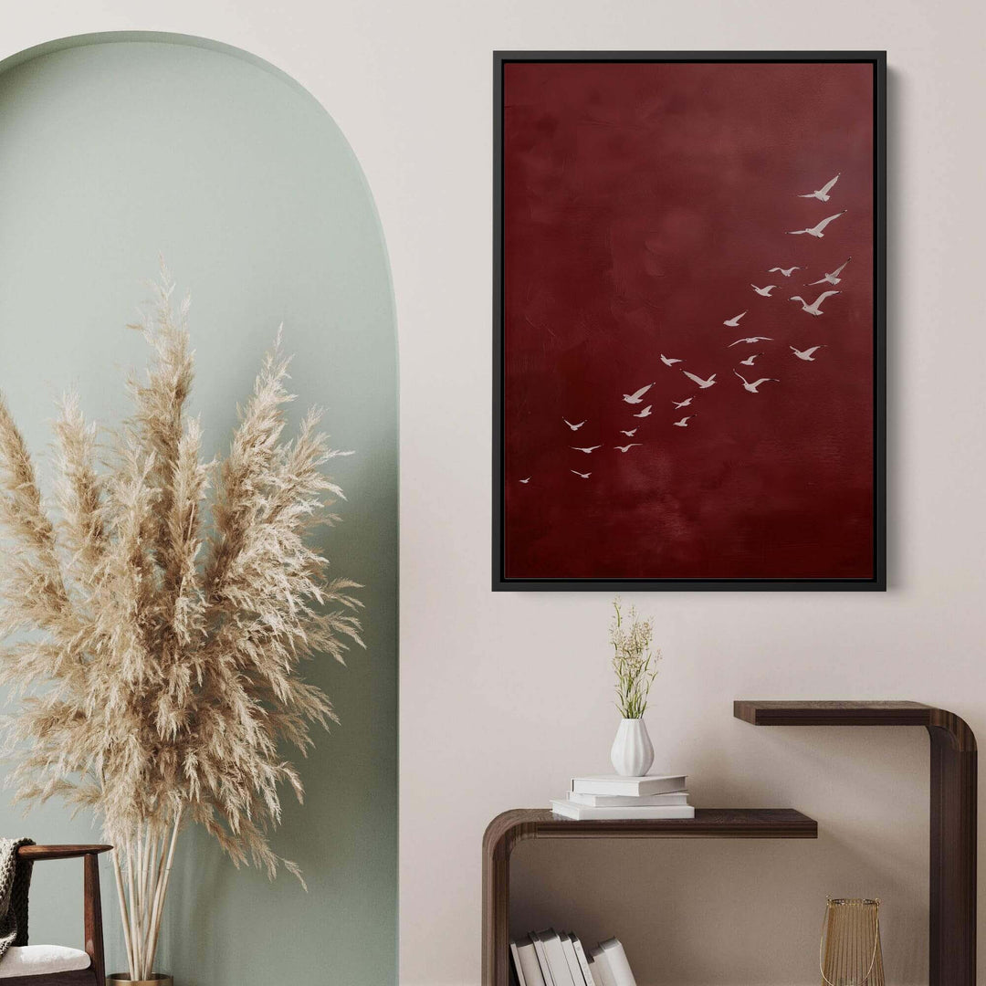 Dance of Wings Print Wall Art Moncasso