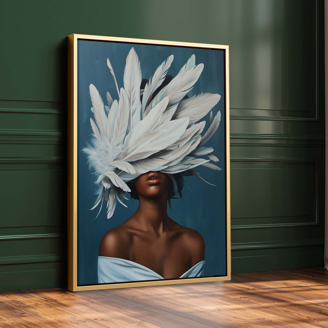 Winged Elegance Print Wall Art Moncasso