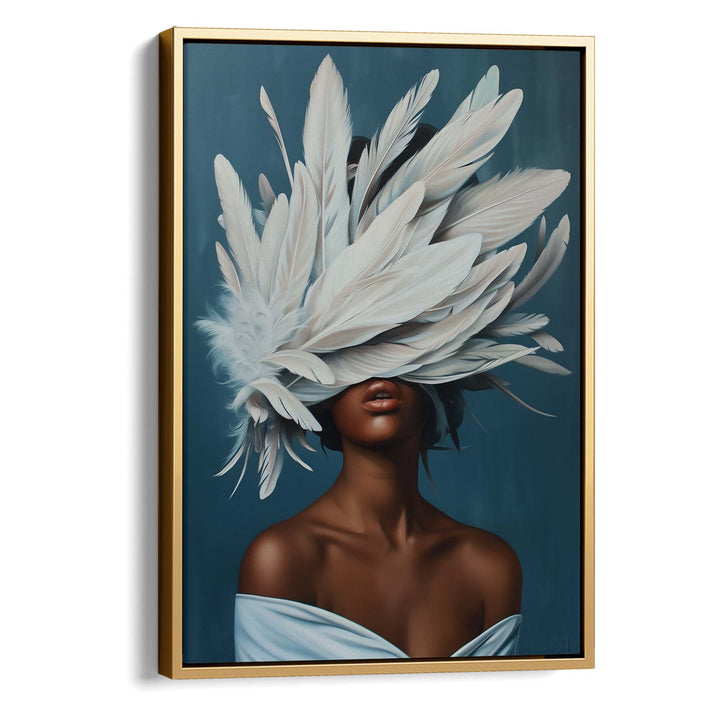 Winged Elegance Print Wall Art Moncasso