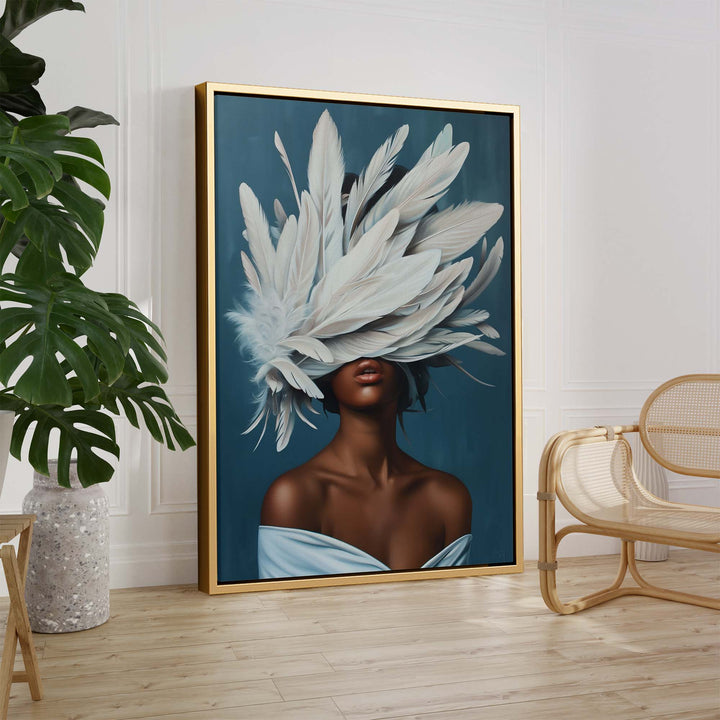 Winged Elegance Print Wall Art Moncasso