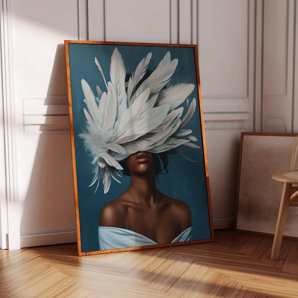 Winged Elegance Print Wall Art Moncasso
