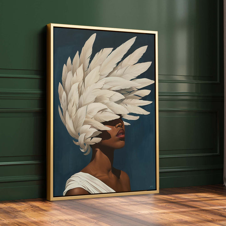 Celeste Noir Print Wall Art Moncasso