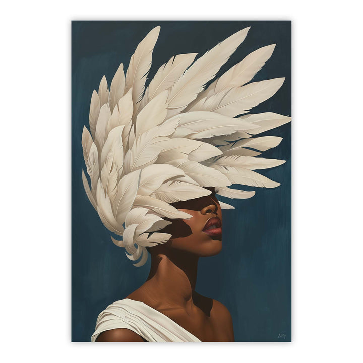 Celeste Noir Print Wall Art Moncasso