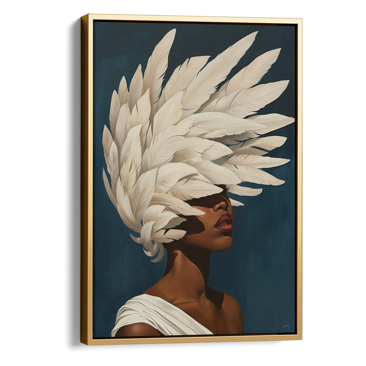 Celeste Noir Print Wall Art Moncasso
