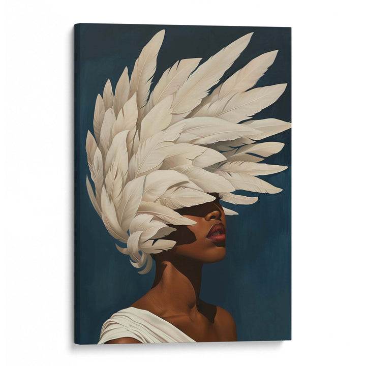 Celeste Noir Print Wall Art Moncasso