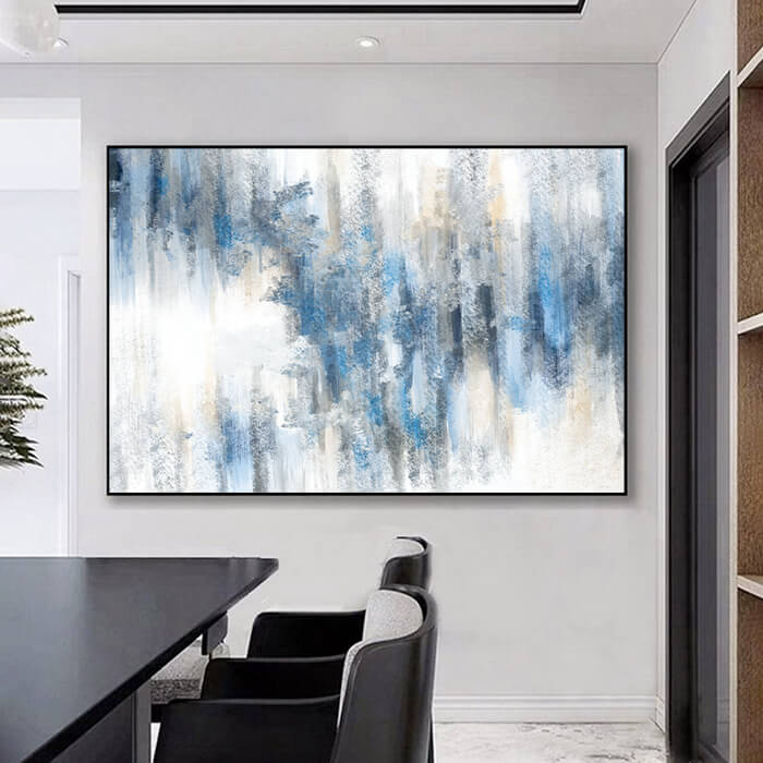 Frosted Print Wall Art Moncasso