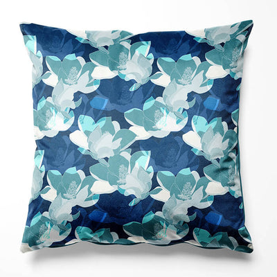 Magnoly Blue Cushion Cushion Moncasso