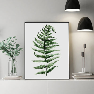 Green Plants No7 Print Wall Art Moncasso